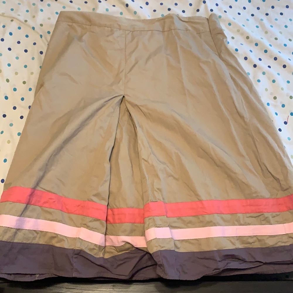 Khaki skirt